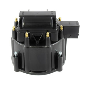 Cap, HEI Distributor OEM Cap & Rotor V8 Replacement (Black Cap)