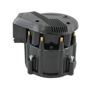Cap, HEI Distributor Super Cap & Rotor V8 Replacement (Black Cap)
