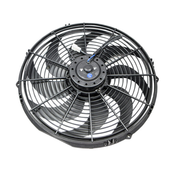 Cooling Fan, Universal 16″ Radiator “S” Blade Pro Series (Black Finish) 1