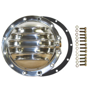 Differential Cover, Jeep AMC Model 20 12-Bolt with Gasket/Hardware (Polished Aluminum)