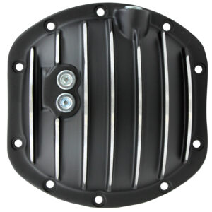 Differential Cover, Dana 25/27/30 10-Bolt with Hardware (Black Aluminum)