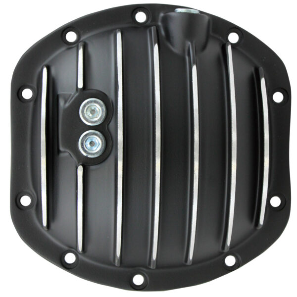 Differential Cover, Dana 25/27/30 10-Bolt with Hardware (Black Aluminum) 1