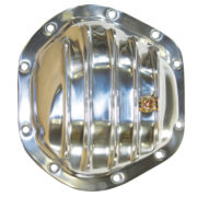 Differential Cover, Dana 44 10-Bolt with Hardware (Polished Aluminum) 1