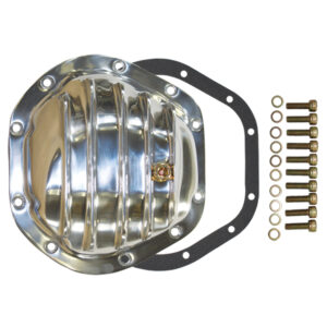 Differential Cover, Dana 44 10-Bolt with Gasket/Hardware (Polished Aluminum)