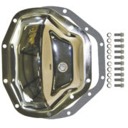 Differential Cover, Dana 80 10-Bolt with Gasket/Hardware (Chrome Steel) 1