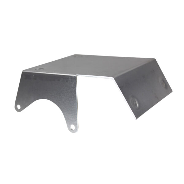 Starter Heat Shield (Satin Aluminum) 1