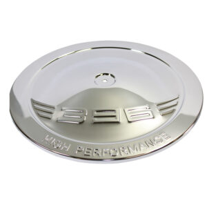 Air Cleaner Top, 14" Muscle Car with "396" C.I.D. Logo (Chrome Steel)