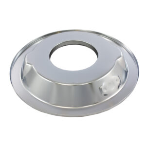 Air Cleaner Base, 14" Recessed (Chrome Steel)