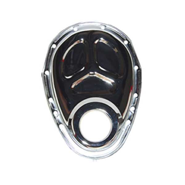 Timing Chain Cover, SB Chevy (Chrome Steel) 1