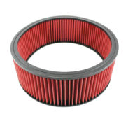 Air Cleaner Filter, 14″ X 5″ Round with Red Oil (Washable) 1