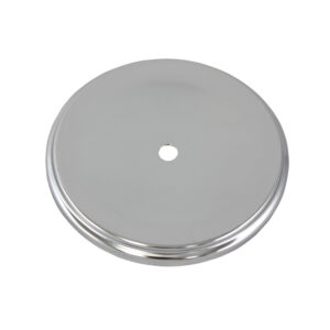 Air Cleaner Top, 4" Deep Dish (Chrome Steel)