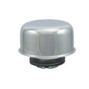 Breather Cap, Twist-On with Tube (Chrome Steel) 1