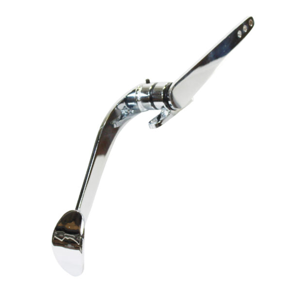 Gas Pedal, Spoon Style Firewall Mount (Chrome Steel) 1
