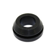 Grommet, for Aluminum Valve Cover Breather 3/4″ ID (Black Rubber) 1