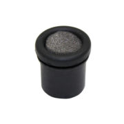 Grommet, for Aluminum Valve Cover Breather 1″ ID (Black Rubber) 1
