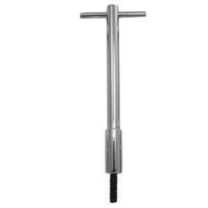 Wing Nut, T-Bar 1/4"-20 X 5" (Chrome Steel)