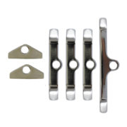 Spreader Bars, Valve Cover SB Ford (Chrome Steel) 1