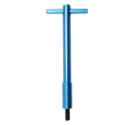 Wing Nut, T-Bar 1/4″-20 X 4-5/8″ (Blue Aluminium) 1
