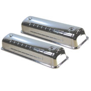 Valve Covers, 1954-64 Ford 292-312 (Chrome Steel) 1