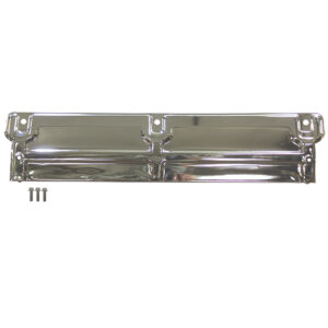 Radiator Support, GM 24-11/16" X 5-1/4" with Hardware (Chrome Steel)