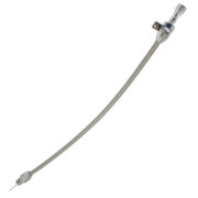 Dipstick, Transmission Power Glide “Flexible” (Chrome Aluminum / Braided Stainless Steel) 1