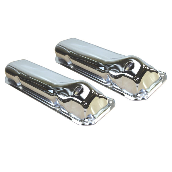 Valve Covers, 1970-up Ford 351C / 351M / 400M (Chrome Steel) 1