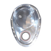 Timing Chain Cover, SB Chevy with Seal (Polished Aluminum) 1