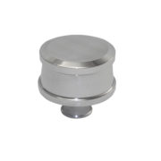Breather Cap, Push-In Smooth (Polished Aluminum) 1
