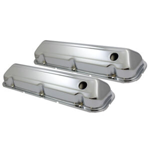 Valve Covers, 1968-up Ford 429-460 (Chrome Steel)
