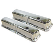 Valve Covers, 1958-76 Ford 352-428 (Chrome Steel) 1