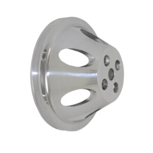 Pulley, Water Pump BB Chevy SWP Single Groove (Satin Aluminum)