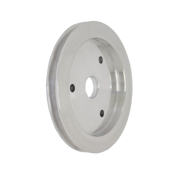 Pulley, Crank BB Chevy SWP Single Groove (Satin Aluminum) 1