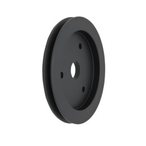 Pulley, Crank BB Chevy SWP Single Groove (Black Aluminum)