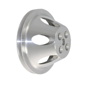 Pulley, Water Pump SB Chevy SWP Single Groove (Satin Aluminum)