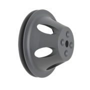 Pulley, Water Pump SB Chevy SWP Single Groove (Black Aluminum) 1