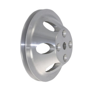 Pulley, Water Pump SB Chevy LWP Sinlge Groove (Satin Aluminum)