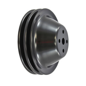 Pulley, Water Pump SB Chevy SWP Double Groove (Black Steel)