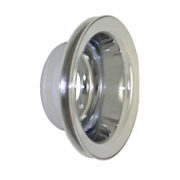 Pulley, Crank SB Chevy LWP Single Groove (Chrome Steel) 1