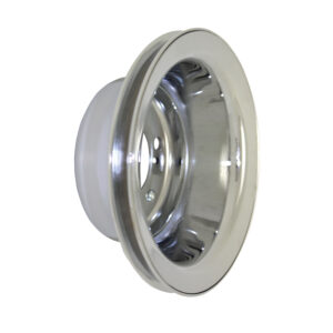 Pulley, Crank SB Chevy LWP Single Groove (Chrome Steel)