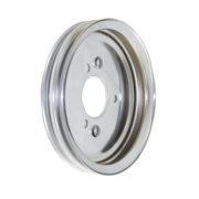 Pulley, Crank BB Chevy SWP Double Groove (Chrome Steel) 1