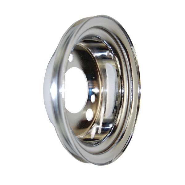 Pulley, Crank AC Add-on BB Chevy SWP (Chrome Steel) 1
