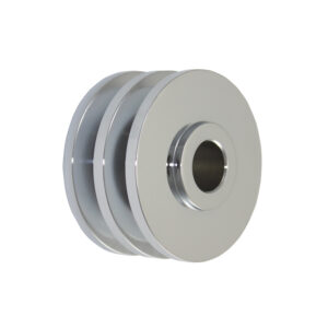 Pulley, Alternator Double Groove (Chrome Steel)