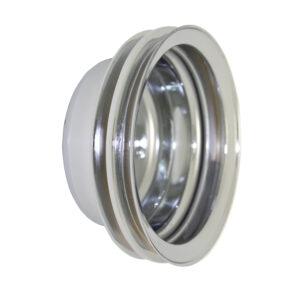 Pulley, Crank SB Ford Double Groove (Chrome Steel)
